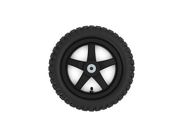 Wheel black 12.5x2.25-8 all terrain