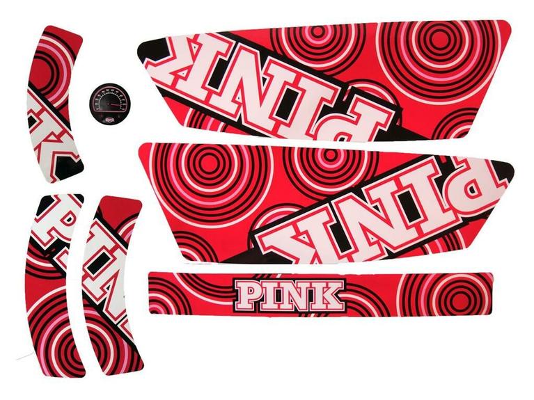 Cadre XL - Set d'étiquettes Compact Pink