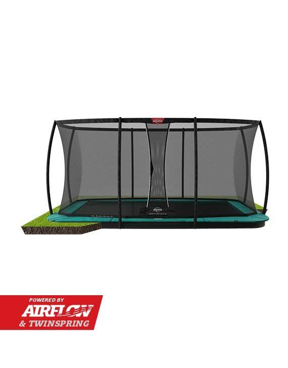BERG Ultim Champion FlatGround 410 Green + Safety Net DLX XL
