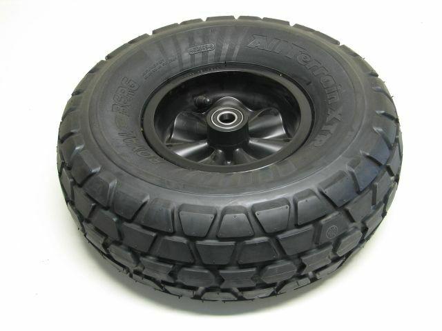 Wheel black 460/165-8 all terrain